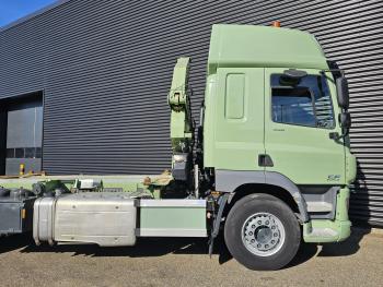 DAF CF 440 6x2 SIDE LOADER / 20 ft container